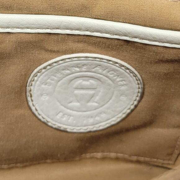 Vintage Etienne Aigner Monogram Logo Tote Shoulder Bag Large Office Pockets - Picture 2 of 16